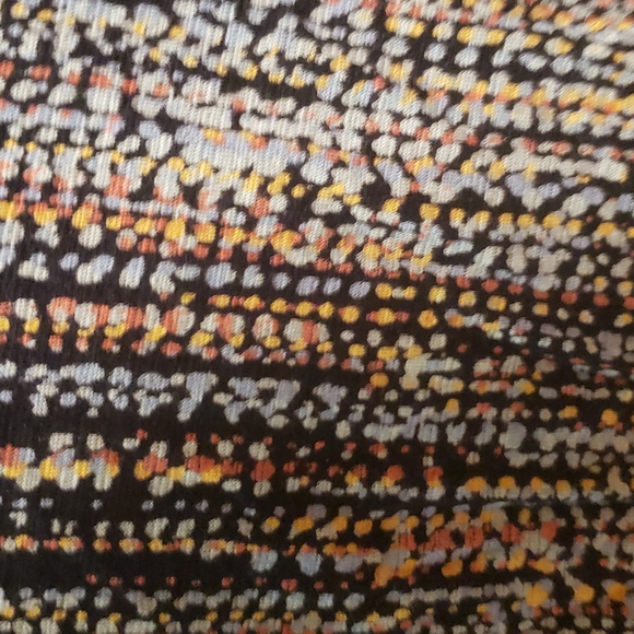 Christopher & Banks Multicolor Rainbow City Lights Abstract Pattern Top L - Picture 5 of 5